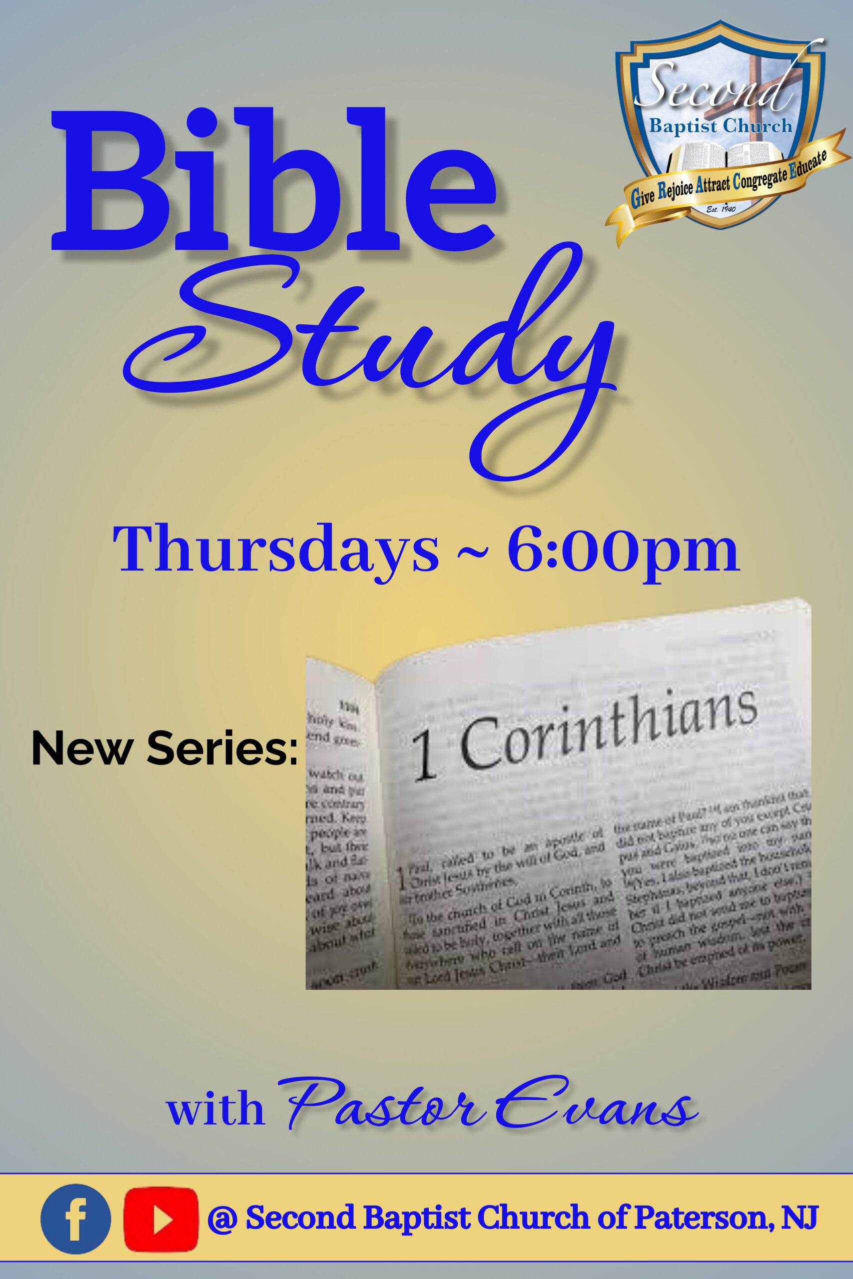 Bible Study-I1 Corinthians - Slider